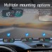 G14 Car HUD Head-up Display Car Universal Beidou GPS Altitude Date Speedometer HD Display Screen Overspeed Alarm Fatigue Driving Alarm