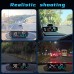 G14 Car HUD Head-up Display Car Universal Beidou GPS Altitude Date Speedometer HD Display Screen Overspeed Alarm Fatigue Driving Alarm