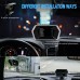 GEYIREN P17 4.3" OBD+GPS Dual System HUD Rotating LCD Detector Overspeed Water Temperature Speed Alarm Brake Turbine Test Mileage