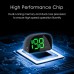 Green Light Universal Car Head-Up Display HUD GPS Speedometer Digital Speedometer Display Plug and Play for All Cars