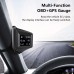 Head-Up Display OBD2+GPS On-board Computer HUD Car tachometer Turbo Oil Pressure Water Temp GPS Speedometer For Gasoline Car