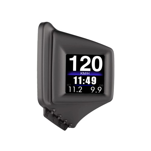 Head-Up Display OBD2+GPS On-board Computer HUD Car tachometer Turbo Oil Pressure Water Temp GPS Speedometer For Gasoline Car