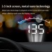 Universal Car Head Up Display High Definition LED Display OBD HUD Windshield Projector Overspeed Security Alarm