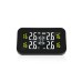 Wireless TPMS Tire Pressure Monitor Car Tire Pressure Monitoring System Real-Time Monitoring Solar Charging Tire Pressure Sensor