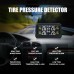 Wireless TPMS Tire Pressure Monitor Car Tire Pressure Monitoring System Solar Charging Car Tire Pressure Sensor Real-Time Monitoring