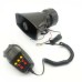 12V 100W 7-Tone Loudspeaker Car Horn Square Mouth Alarm Horn