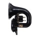 12V 300dB Electric Snail Air Horn Loud Sound Black For Car Motorcycle Truck Boat