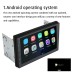 7 Inch 1+16G Android 8 Car Stereo Radio MP5 Player 2 Din 2.5D Screen GPS WIFI bluetooth FM