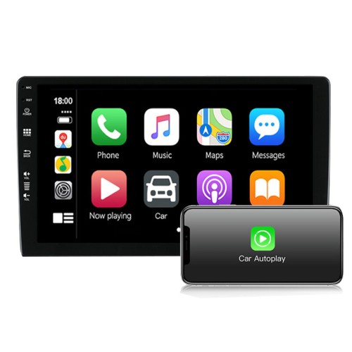 YUEHOO YH-E064 10.1"  Big Screen 1Din with Knob Car Audio And Video Motherboard Android 12.0 BT5.0 IPS Screen+2.5D Screen