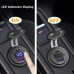 12-24V 48W Dual USB Car Charger Socket PD3.0&QC3.0 with LED Voltmeter ON/Off Switch Fast Charge Bus Trailer Boats