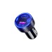 12-24V Dual USB Car Charger PD + QC3.0 Fast Charging With Aperture Touch Switch Metal Material for Bus Trailer RV Boats Motorcycles