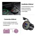 12-24V Dual USB Car Charger Socket PD+QC3.0 With Colorful Voltmeter ON/OFF Switch for Bus Trailer Boats