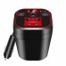 12V/24V to 220V Car Inverter 200W 3.0 Fast Charge +Type-C Car Charger Socket with Intelligent Digital Display for Phone Tablet