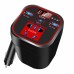 12V/24V to 220V Car Inverter 200W 3.0 Fast Charge +Type-C Car Charger Socket with Intelligent Digital Display for Phone Tablet