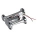 12V 300db Electric Horn Trumpet Marine Chrome Fog Stainless Steel Boat Truck