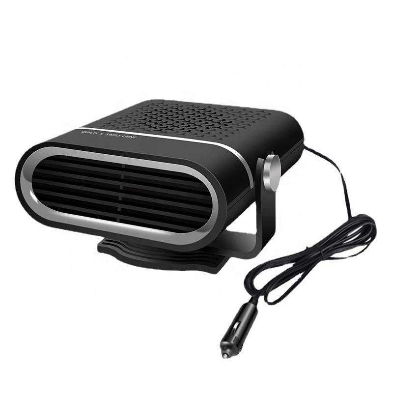 150W 12V Portable Car Heater 2 in 1 Heating Cooling Electric Fan 360° Adjustable Defrosting Demist