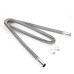 200cm Stainless Steel Exhaust Pipe Car Parking Air Heater Tank Diesel Vent Hose