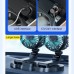 360° Adjustable Dual Head Car Fan USB for Car Home Cooling Fan Powerful Double-Head 2 Speed Electric Fan Silent Foldable