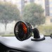 5V/12V/24V Single-Head Car Fan 360° Adjustable Cooling Fans 2 Speed USB Mini Size Five-blade Strong Wind For Auto Cooler