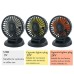 5V/12V/24V Single-Head Car Fan 360° Adjustable Cooling Fans 2 Speed USB Mini Size Five-blade Strong Wind For Auto Cooler