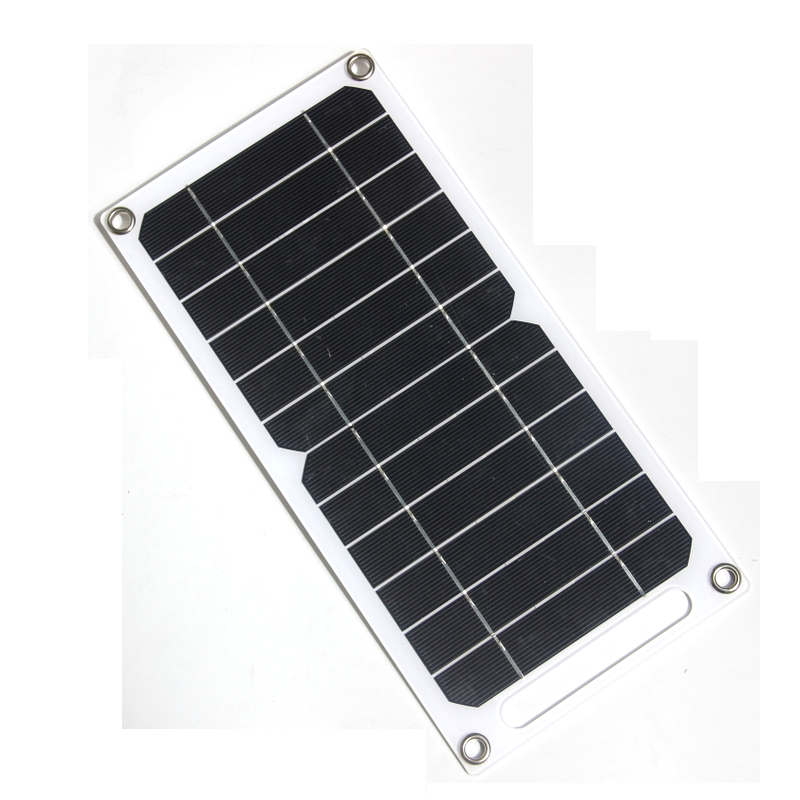 5V Solar Panel USB Waterproof Outdoor Solar Charger Plate for Mobile Phone Power Bank Outdoor Solar Cell Phone Charging Board Solar Panel Charger