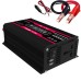 DC 12V to AC 220V Car Inverter with Intelligent LCD Display 300W Modified Sine Wave Inverter for Boat Travel Camping Emergency