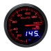 Eluto Universal 2" 52mm 12V Oil Pressure Gauge Meter With Sensor 10 Color LED Tinted Face PSI