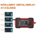 RJtianye European Standard 12V 6A Smart Pulse Repair Charger for SUV Motorcycle Charger LED Screen Display