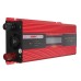 Xuyuan Dual Power Inverter Voltage Inverter with LCD Display Convert 12V/24V to 220V with Sine Wave for Car Use