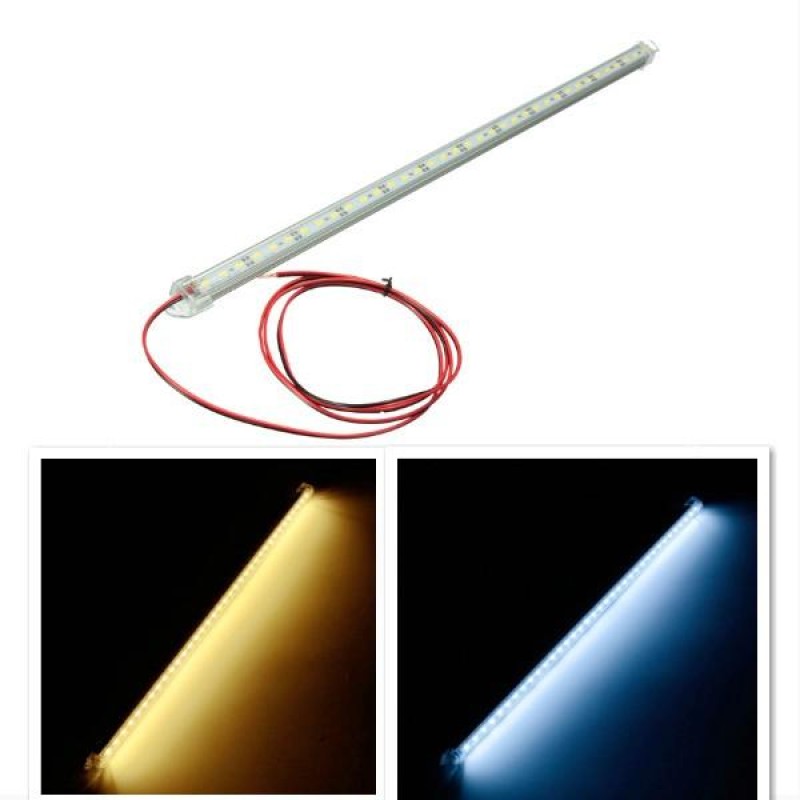 12V 50cm LED Strip Light Bar 5630 SMD Interior Lamp For Car Van Caravan Boat LWB Rear Lights