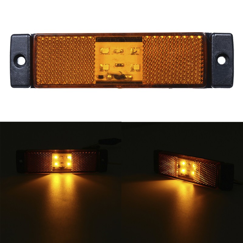 1PC 12/24V LED Side Marker Position Light For DAF XF105 Truck Lorry