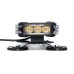 21 Inch 144W 42LED Double Side Traffic Strobe Flash Light Bar Amber Emergency Lamp Magnetic Mount 12V Universal