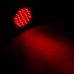 24 LED Red White Yellow Round Rear Tail Stop Light Brake Lamp Reflector for Truck Trailer Bus Boat