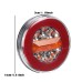 24V 12V-30V LED Hamburger Rear Tail Lights WaterproofFor Truck Lorry Van Caravan Bus Camper