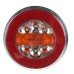 24V 12V-30V LED Hamburger Rear Tail Lights WaterproofFor Truck Lorry Van Caravan Bus Camper