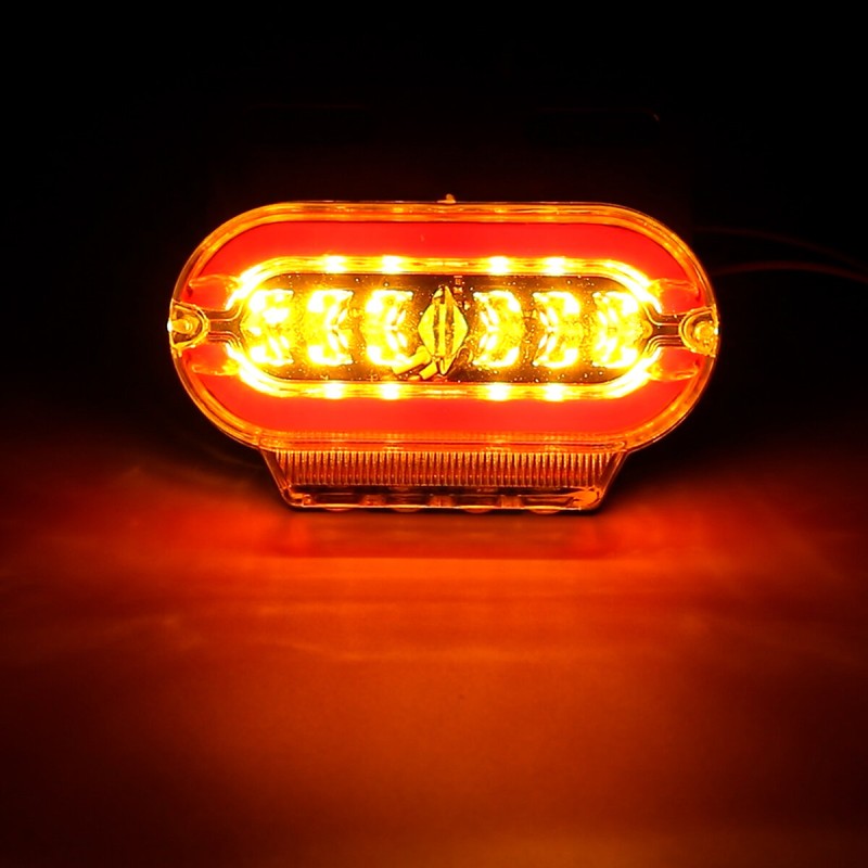 29LED 24V Flash Side Marker Light Signal Lamp Indicator For Truck Trailers