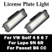 2PCS 18 LED License Number Plate Car Lights For VW Golf MK4 MK5 MK6 Passat Lupo Polo 9N