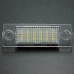 2x LED License Number Plate Light for VW Caddy T5 Golf Passat