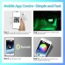 48 LED Car Interior Ambient Foot Strip Light Backlight Remote App Music Control Auto RGB Decorative Lamps