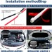 70 Inch Universal Car Hood Light Auto LED Daytime Running Lights Strip 12V Flexible Headlight EngineCover Decoration Exterior Lamp