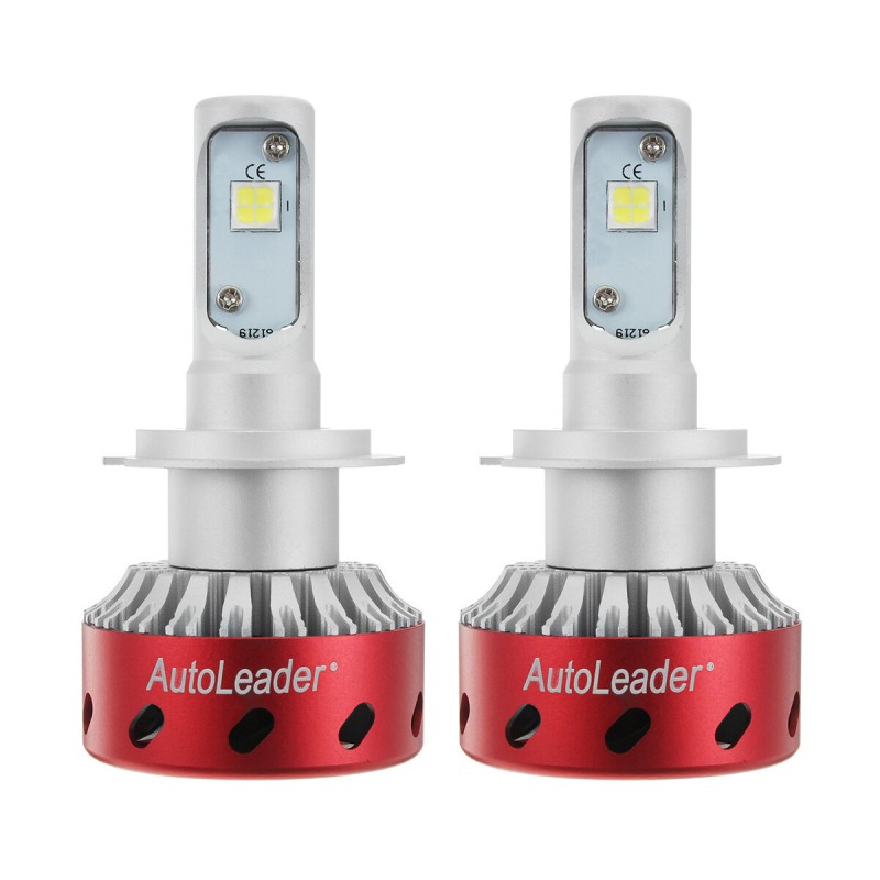 Autoleader Car LED Headlight U101 H4/H8/H11 6500K 6000LM Fog Lamps LUMILEDS-MZ Chip Headlamp