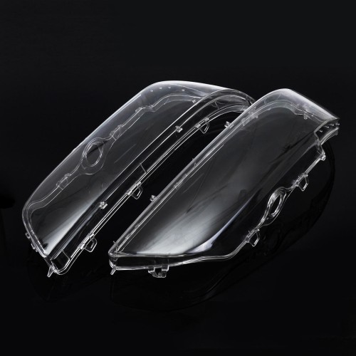 Car Clear Headlight Lens Cover ABS Pair for BMW E39 Facelift 1996-2003 63128375302