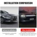 Car Hood LED Daytime Running Light Strip Waterproof Flexible Decorative Atmosphere Lamp Ambient With Start Scan Backlight