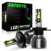 FATEEYE A700-F6 2PCS 60W LED Car Headlight Bulbs 13000LM LED Front Headlamp 6500K IP68 Waterproof for Car Modification