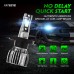 FATEEYE A700-F6 2PCS 60W LED Car Headlight Bulbs 13000LM LED Front Headlamp 6500K IP68 Waterproof for Car Modification