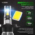 FATEEYE A700-F6 2PCS 60W LED Car Headlight Bulbs 13000LM LED Front Headlamp 6500K IP68 Waterproof for Car Modification