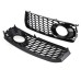 Front Fog Light Lamp Cover Grille Grill Honeycomb Hex Black For Audi A5 S-Line S5 B8 RS5 2008-2012