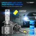 NOVSIGHT A500-N60 2PCS 40000LM/Pair Car Headlight LED Bulbs High/Low Beam Kit 6500K Headlamp IP68 Waterproof White Light