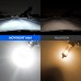 NOVSIGHT N64 Pair 6500K Car LED Headlight Bulbs H7 6000LM/Pair LED Headlamp IP68 Waterproof for Car Lighting Modification