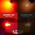 NOVSIGHT Pair 12V 2W Car LED Bulbs 3157 Type Tail Light Bulbs 700LM Bright Turn Signal Bulbs 3020SMD